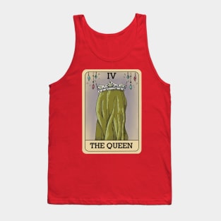 Bad Translated Tarot Card - The Queen Tank Top